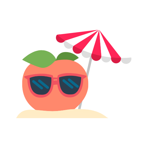 Peach on the Beach