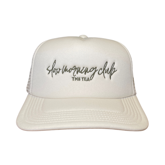 Slow Morning Club Trucker Hat