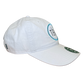 Embroidered Logo Patch White Hat